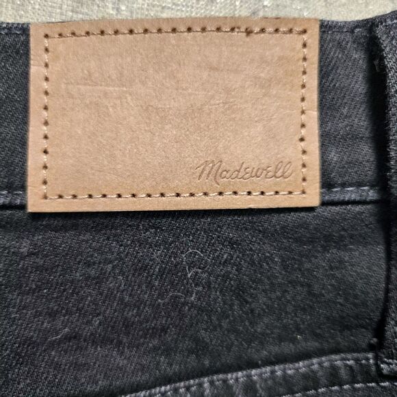 NWT Madewell The Perfect Vintage Flare Jean Black Size 33 Fits 38 X 32 - Picture 4 of 10